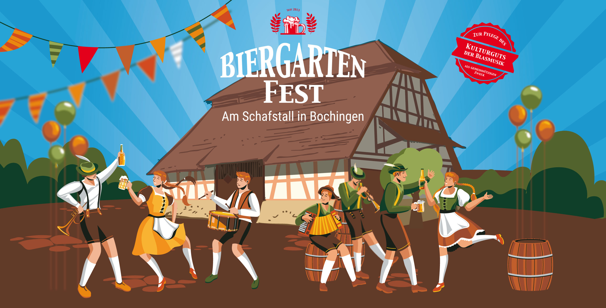 Biergartenfest - am historischen Schafstall